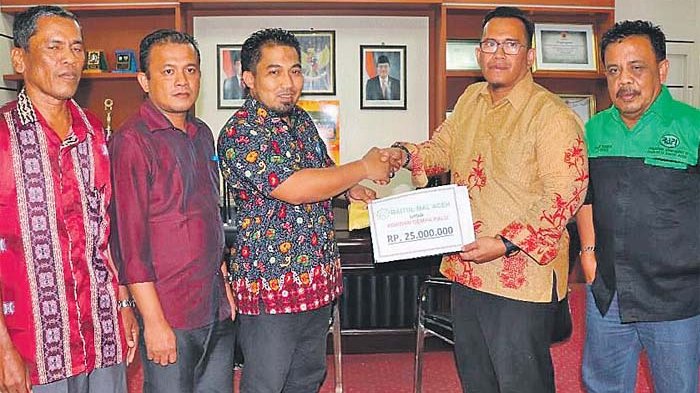 Target Donasi Aceh untuk Palu Rp 1 M