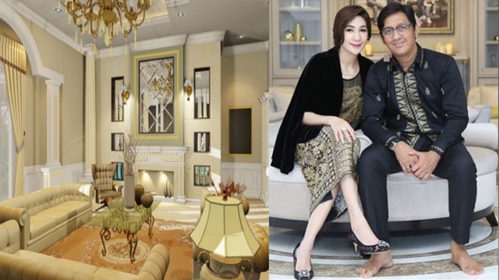 Bak Istana, Yuk Intip Mewahnya Rumah Andre Taulany, Ada Spot yang Ditempeli Emas 22 Karat