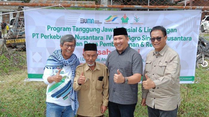 Osmar Tanjung Prakarsai Pembangunan dan Rehab Mersah Jokowi di Bale Atu Bener Meriah Aceh