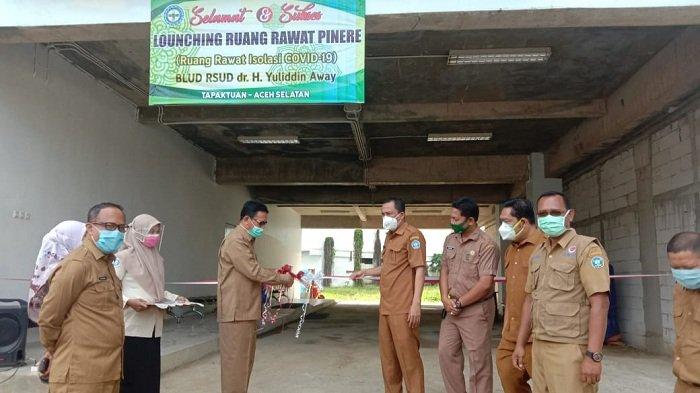 Sekda Aceh Selatan Launching Ruangan PINIRE RSUD-YA Tapaktuan