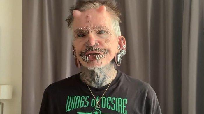 Pria Ini Punya 453 Tindikan di Tubuhnya, Pecahkan Rekor Dunia dengan Modifikasi Tubuh Terbanyak