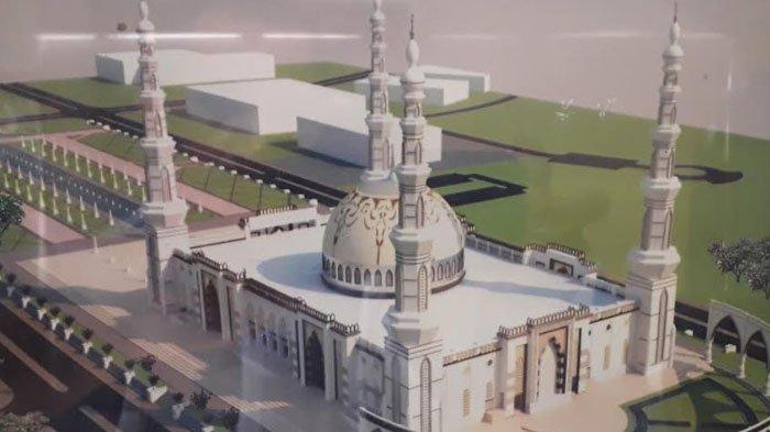 Anggaran untuk Masjid Agung di Nagan Raya Jadi Rp 8 Miliar, Tahun Ini Pemasangan Lantai Giok