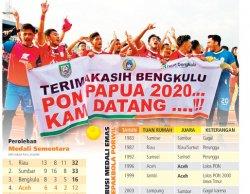 Aceh Penguasa Sumatera, Cetak Hetrik Emas Sepakbola Porwil