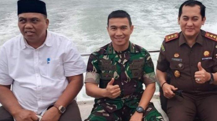 Bupati Aceh Singkil Bersama Muspida Datangi Pulau Sengketa Aceh-Sumut
