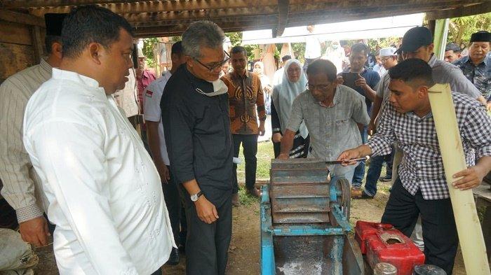 Posyantek Naturi Punya Alat Inovasi TTG Pengolah Serat Abaca dan Pengolah Arang