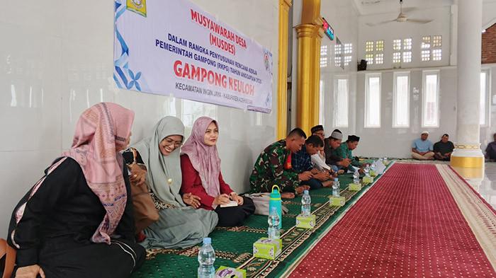 Gampong Reuloh Gelar Musdes Penyusunan RKP Gampong 2026