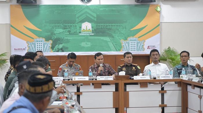 Bahas Pembayaran Tanam Tumbuh di Proyek Tol Padang Tiji–Seulimeum, Ini Langkah Diambil Pemprov Aceh