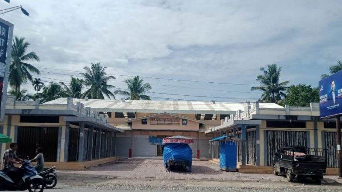 Sudah Setahun Selesai Dibangun, Pasar Manggeng Abdya Belum Difungsikan