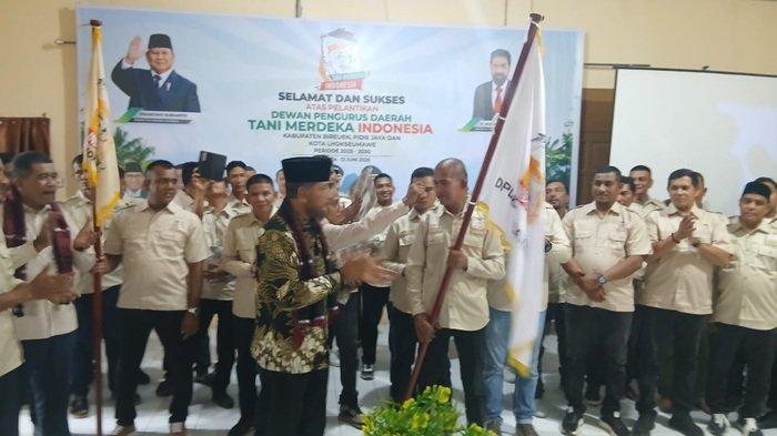 DPD Tani Merdeka Indonesia Bireuen, Pidie Jaya, dan Lhokseumawe Dilantik, Ini Pengurusnya
