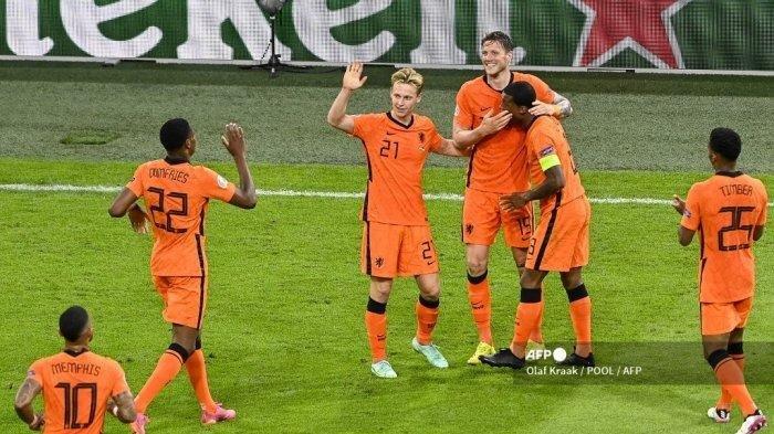 Hasil Euro 2020 - Belanda Kalahkan Ukraina, Drama Lima Gol Hiasi Babak Kedua