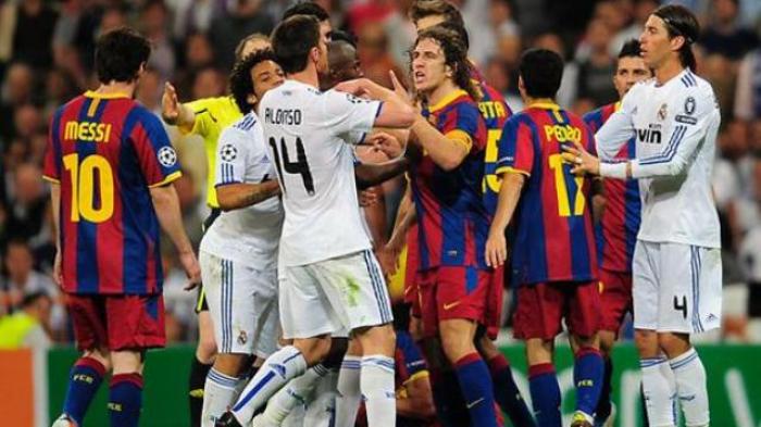 Lima Insiden El Clasico Real Madrid Vs Barcelona
