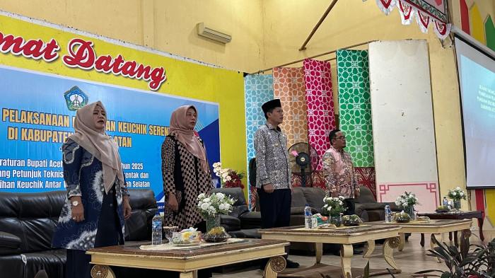 DPMG Aceh Selatan Gelar Pembekalan Pilchiksung Serentak untuk 152 Gampong