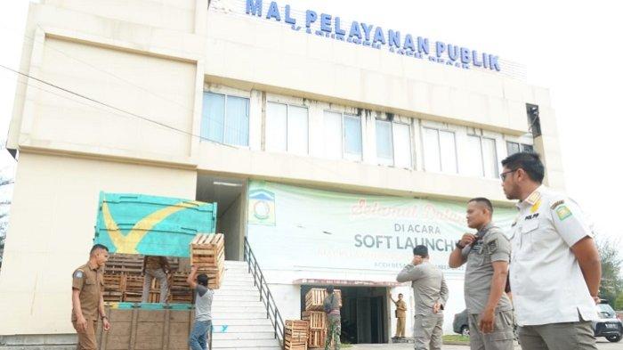 Bongkar Muat Sembarangan, Satpol PP WH Aceh Besar Tindak Tegas Pelaku