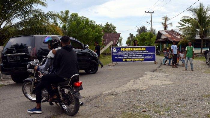Pantai Lhok Bubon, Samatiga Ditutup untuk Pengunjung, Mencegah Penyebaran Covid-19