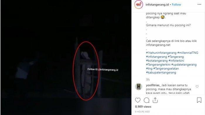 VIRAL Video Penampakan Pocong Hingga Bikin Warga Ketakutan, Ini Faktanya