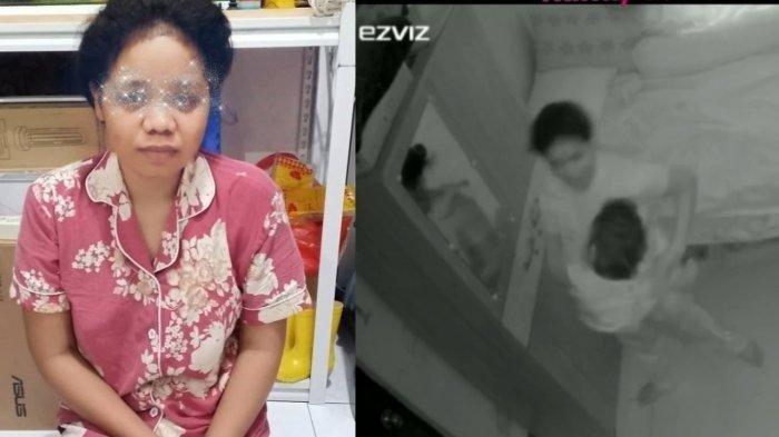 Baby Sitter Terekam CCTV Lakukan Hal Mengerikan, Siksa Anak Majikan Sambil Nyanyi