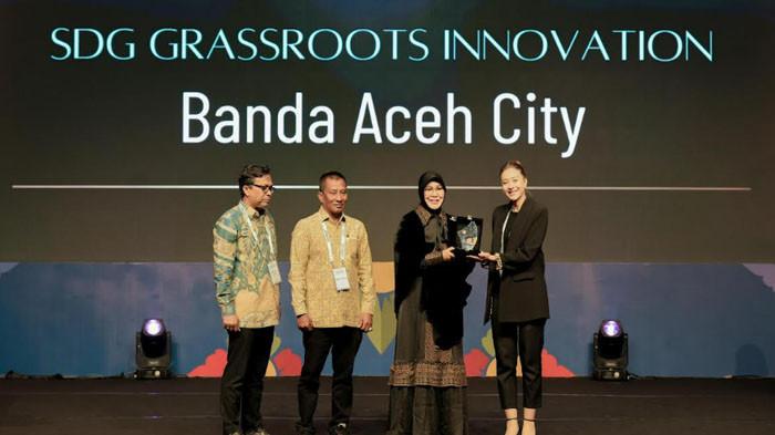 Wali Kota Banda Aceh Terima Penghargaan Internasional CityNet SDG Awards 2025, Ini Inovasinya