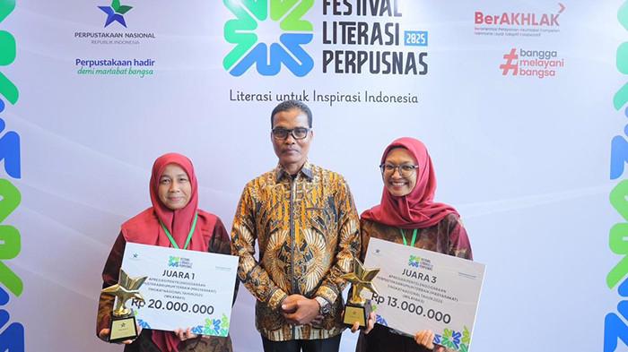 Dua TBM asal Aceh Terima Penghargaan Nasional pada Festival Literasi Perpusnas 2025