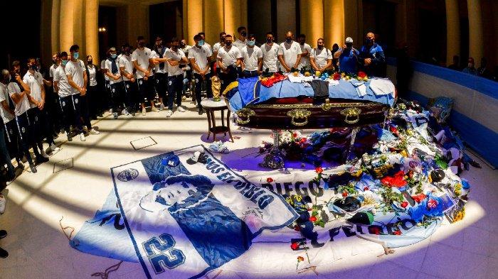 Foto Jenazah Maradona Tersebar Luas di Media Sosial Picu Kemarahan Publik Argentina