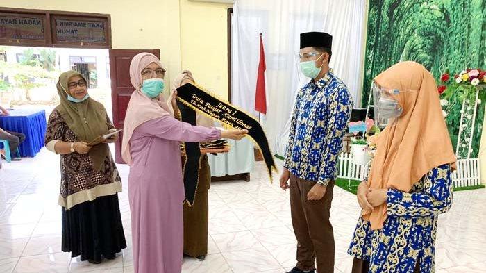 Rayhan dan Cut Amelia Duta Pelajar Kamtibmas Polres Nagan