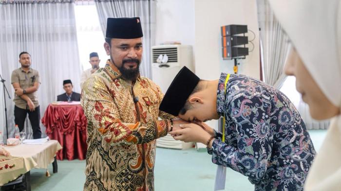 Bupati Al-Farlaky Minta Kafilah MTQ Harumkan Nama Bumi Nurul Akla, Harap Aceh Timur Kembali Juara