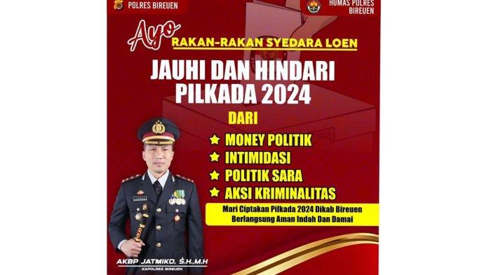 Polres Bireuen Pastikan Setiap Laporan Pelanggaran Pilkada Ditindaklanjuti