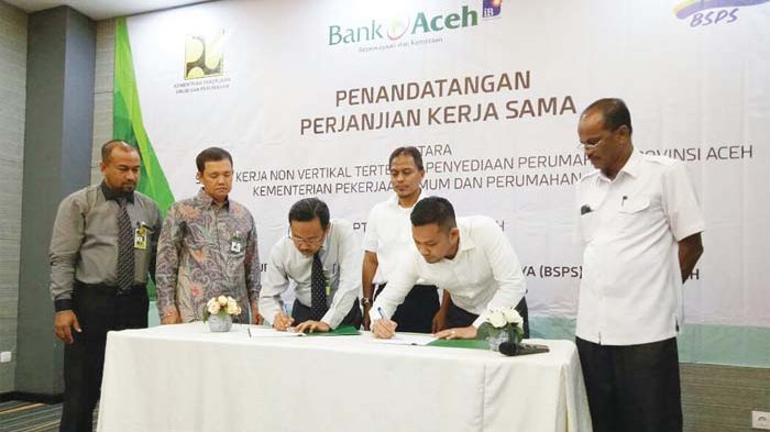 Bank Aceh-Satker Penyediaan Perumahan Jalin Kerja Sama