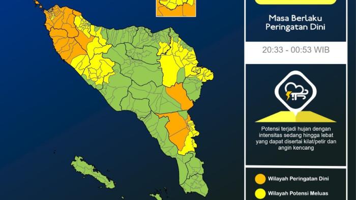 Sabang hingga Aceh Besar Potensi Hujan, Ini Prakiraan Cuaca di Banda Aceh Menurut BMKG