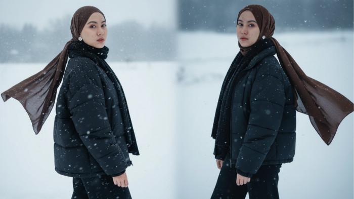 prompt gemini ai Potret Emosional di Pelukan Salju