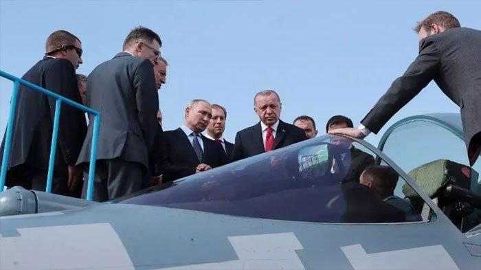 Takut Ditembak Ukraina, Presiden Rusia Vladimir Minta Jet Tempur Rusia Mengawalnya ke Turki