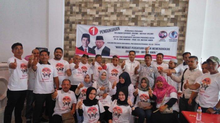 Irwansyah Kukuhkan Relawan Sahabat Jokowi Maruf Aceh, Ini Pesannya
