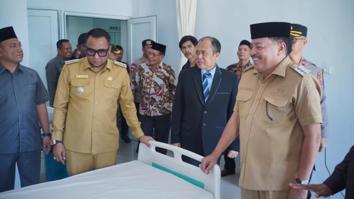 Gedung Baru Rawat Inap RSUD SIM Nagan Raya Berkapasitas 88 Pasien, Total 254, Diresmikan Bupati TRK