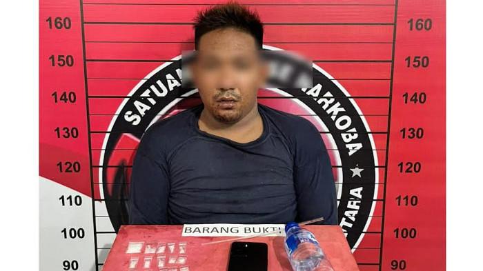 Personel Polres Utara Sergap Pemuda Lhoksukon di Sebuah Rumah Saat Hendak Transaksi Sabu 38 Paket