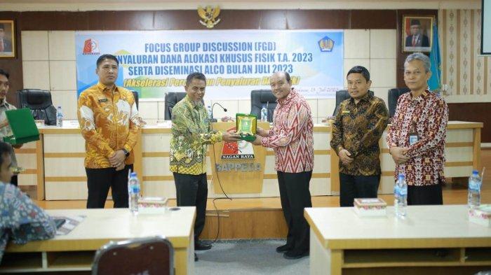 Kanwil DJPb Adakan FGD Percepatan Penyaluran DAK Fisik 2023 di Nagan Raya
