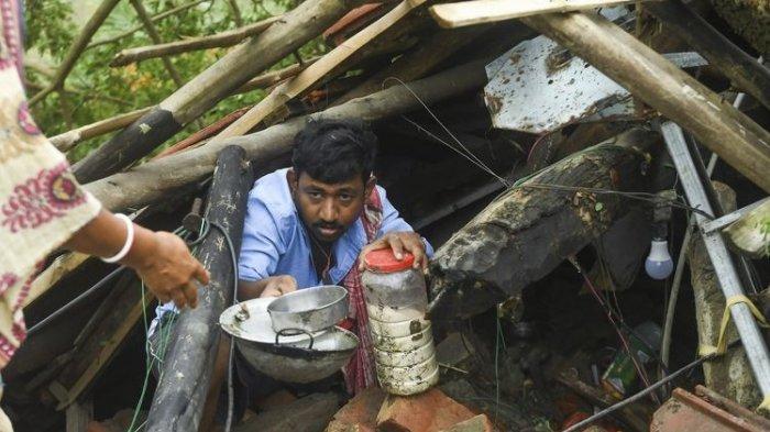 22 Orang Tewas Akibat Topan Amphan Terjang Sebagian Banglsdesh dan India,