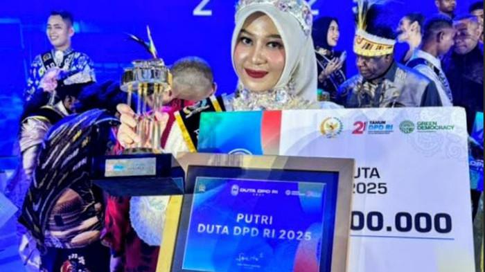 Irhamni Malika, Gadis Asal Abdya Terpilih Jadi Duta DPD RI 2025, Harumkan Aceh di Kancah Nasional