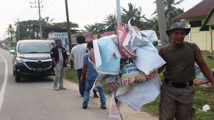 Panwaslih akan Tertibkan APK Caleg Melanggar di Aceh Jaya pada Senin Depan