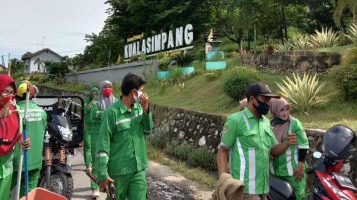 Tugu Selamat Datang Kualasimpang jadi Ikon Baru Objek Wisata yang Digemari Warga