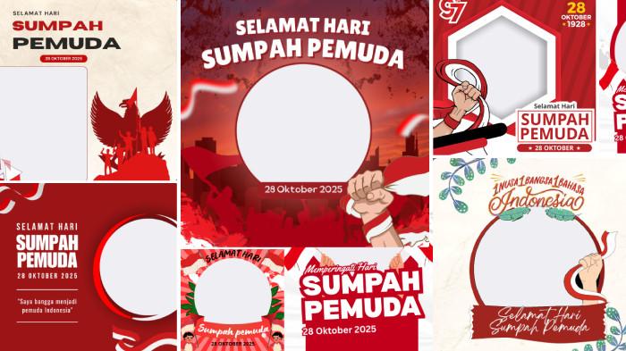 28 Link Twibbon Hari Sumpah Pemuda 2025, Ramaikan Kampanye Digital Lewat Foto & Bingkai Merah Putih