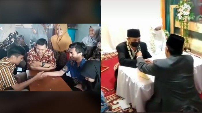 VIRAL - Waktu SMA Ujian Praktik Akad, Pasangan Ini Berakhir Nikah Beneran, Ini Kisahnya