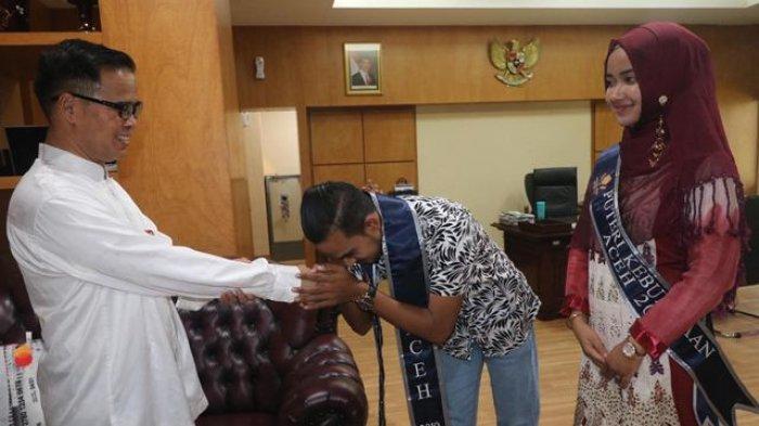 Putera-Puteri Kebudayaan Aceh 2019 Kunjung BI Lhokseumawe