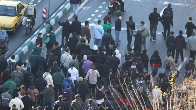 Iran Tangkap Agen Mossad Israel yang Dalangi Protes Massa dan Kerusuhan di Teheran