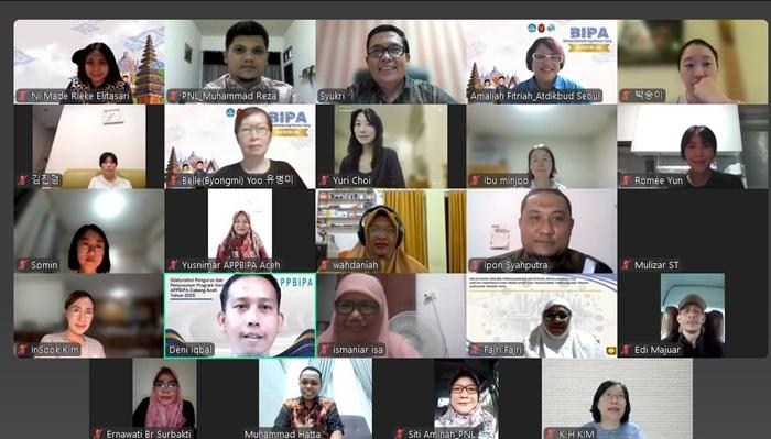 Pusat Bahasa Politeknik Negeri Lhokseumawe Buka Kelas untuk Pembelajar BIPA Korea Selatan