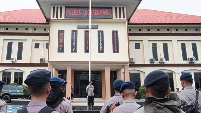 Brimob BKO Tiba di Polres Lhokseumawe, Ini Misinya