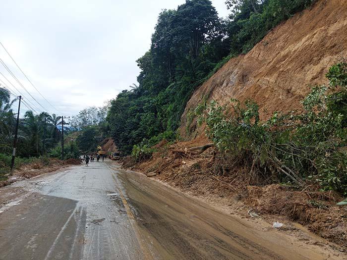 Antisipasi Longsor, Bukit Seumadam Aceh Tamiang akan Dipotong dan Jalan Ditinggikan