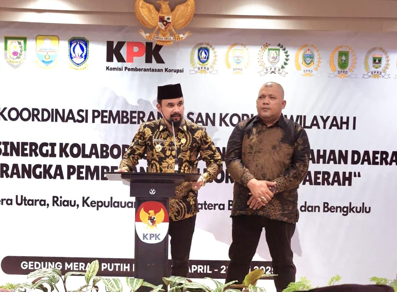Di Forum KPK, Bupati Al-Farlaky Soroti Beban PMK 212 dan Minta Optimalisasi Dana PI & CSR PT Medco