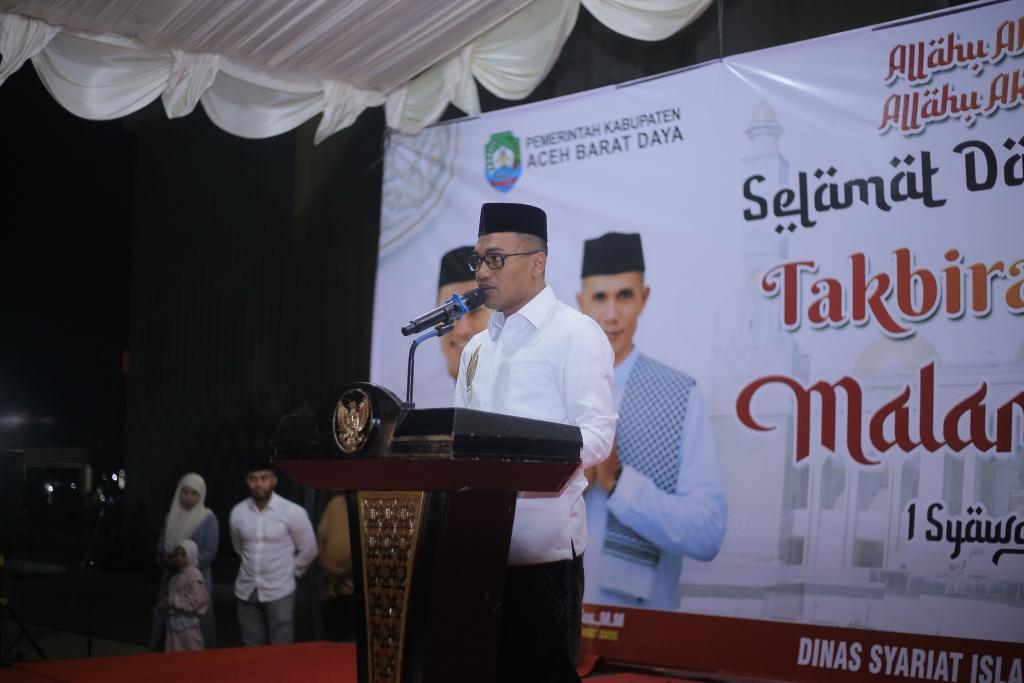 Pesan Bupati Abdya Safaruddin di Malam Idul Fitri 1447 H: Jadilah Orang Tua Bagi Anak Yatim