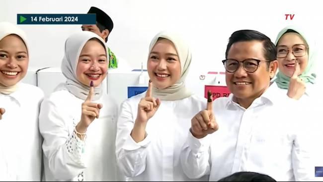 Muhaimin Optimis AMIN Menang Usai Nyoblos: Targetnya Unggul di Putaran Pertama