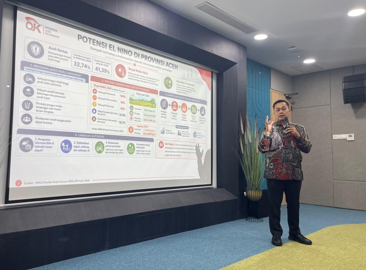 OJK: Kinerja Perbankan Syariah di Aceh Tetap Tumbuh, Optimis Hadapi Ancaman Perubahan Iklim - Serambinews.com
