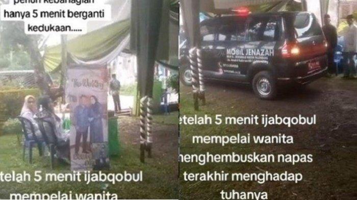Viral Wanita di Palembang Meninggal Dunia 5 Menit setelah Akad Nikah, Ini Kesaksian Keluarga